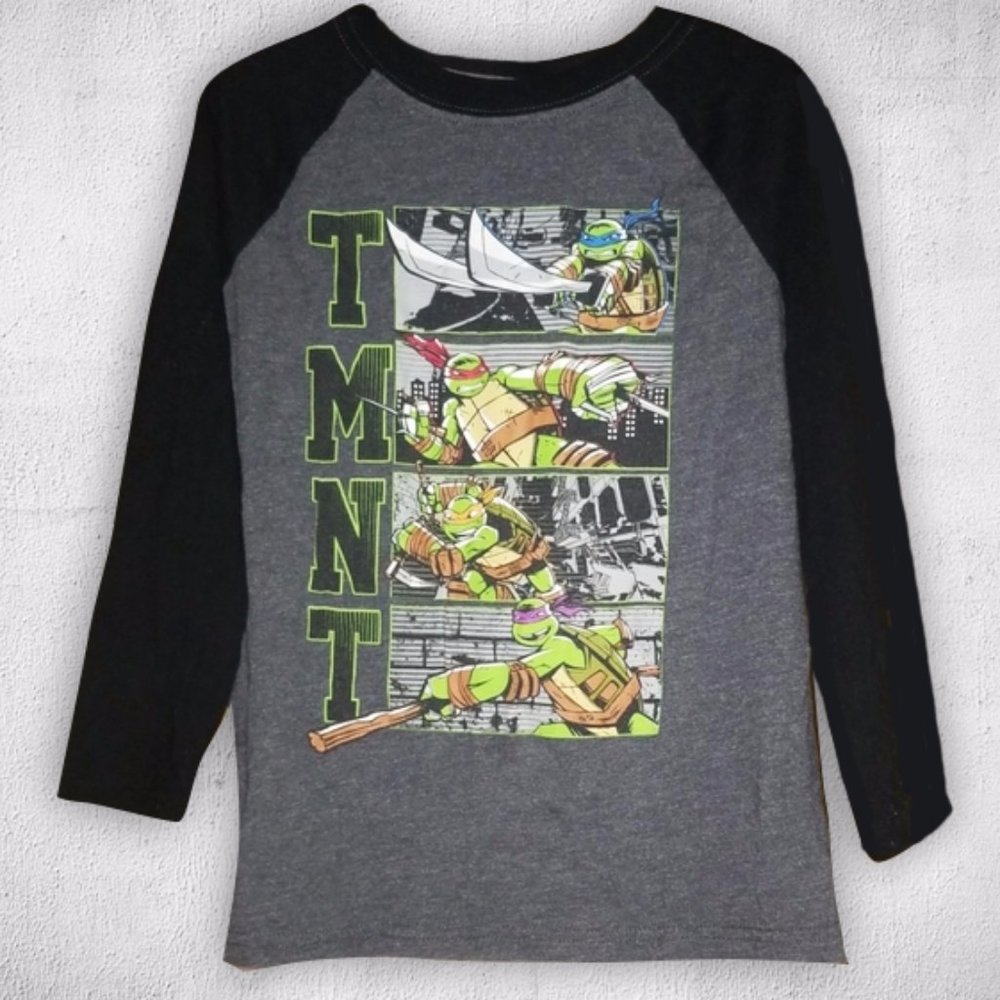 Boys Teenage Mutant Ninja Turtles Raglan Tee